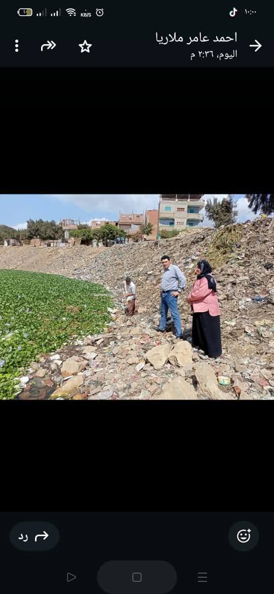 تعامل صحة المنوفية في جزي بالمنوفية بعد ارتفاع منسوب النيل