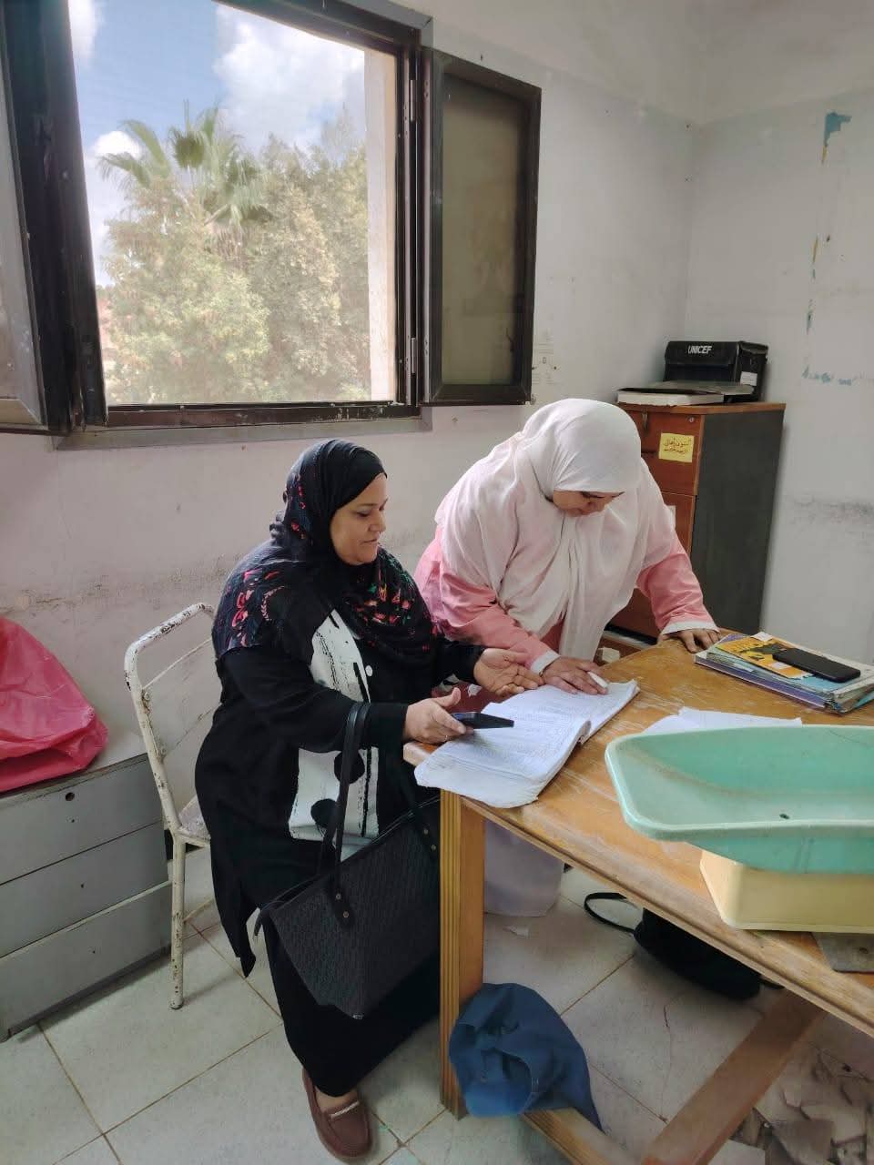 الوحدة الصحية بقرية حزي بالمنوفية