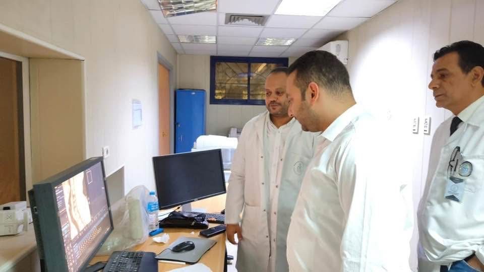 جولة مدير هيئة الرعاية بالأقصر