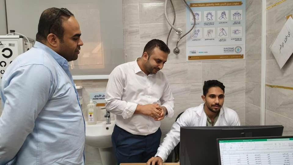 جولة مدير هيئة الرعاية بالأقصر