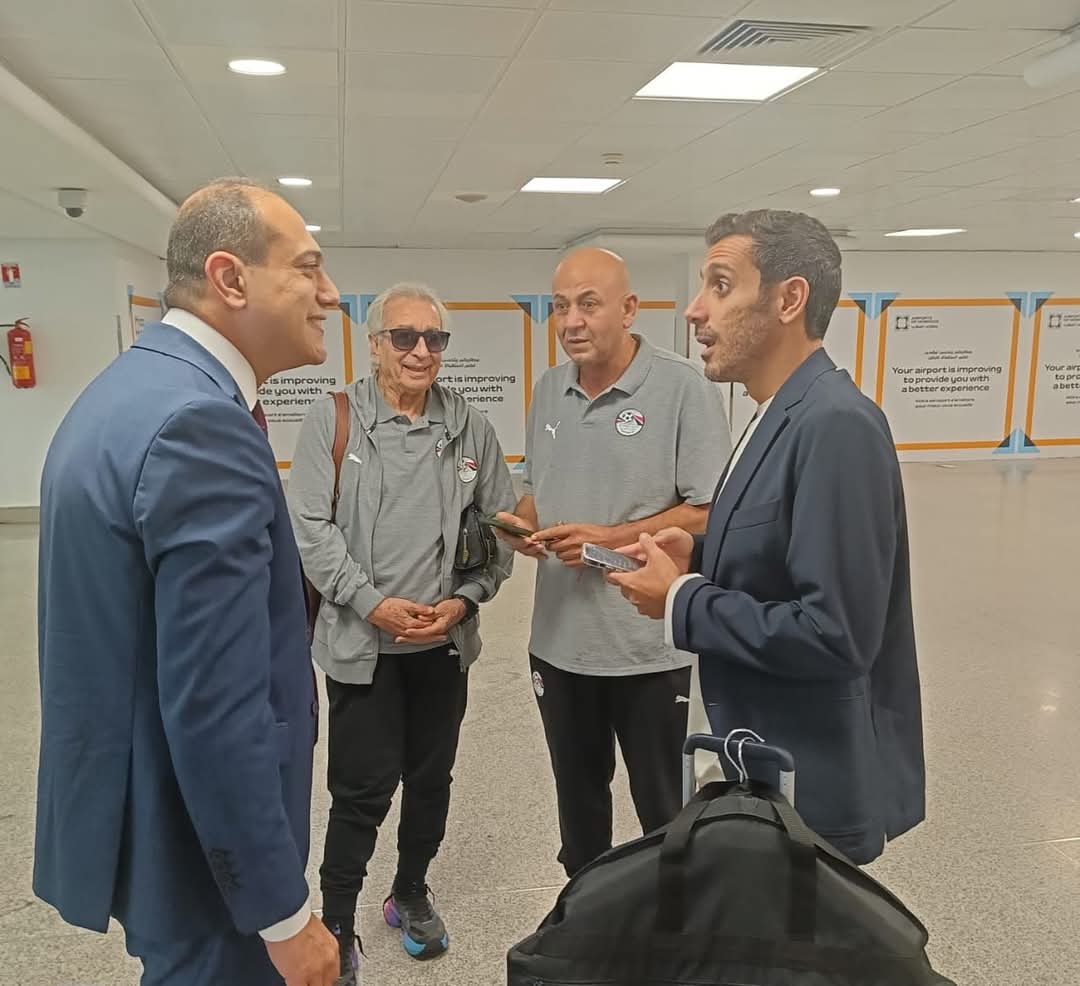 وصول بعثة منتخب مصر المشارك في كأس العرب إلى المغرب