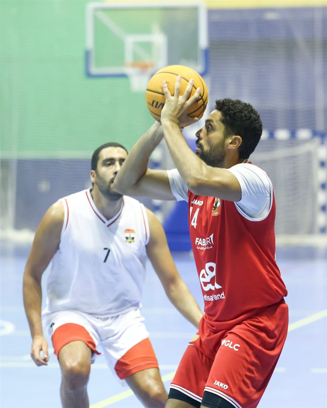 مباراة سلة الأهلي والأولمبي