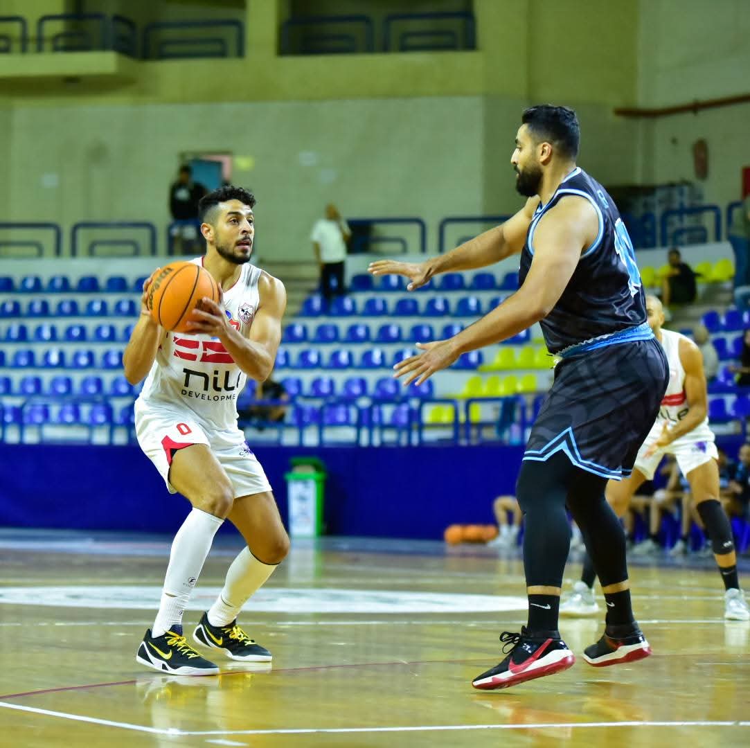 سلة زمالك يكتسح الطيران