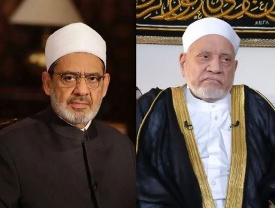 الدكتور أحمد عمر هاشم والدكتور أحمد الطيب