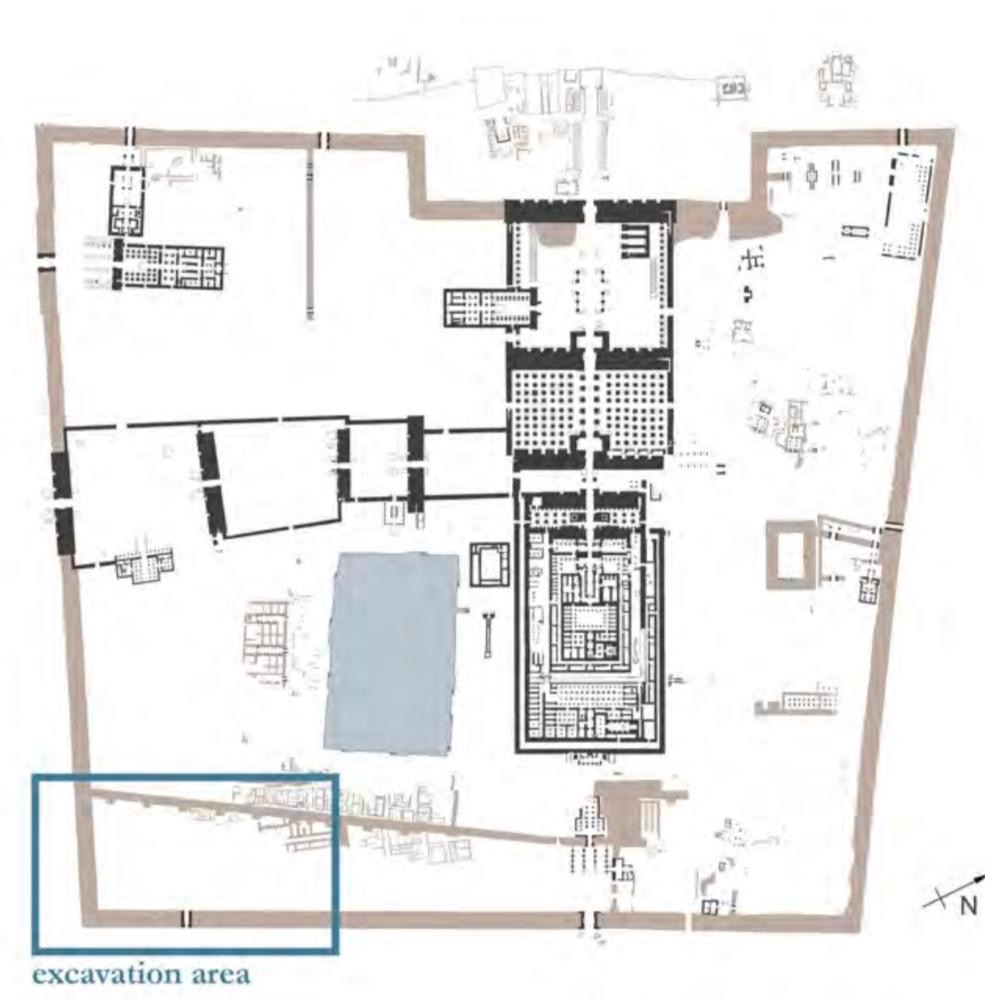 مكان إكتشاف اللوحة