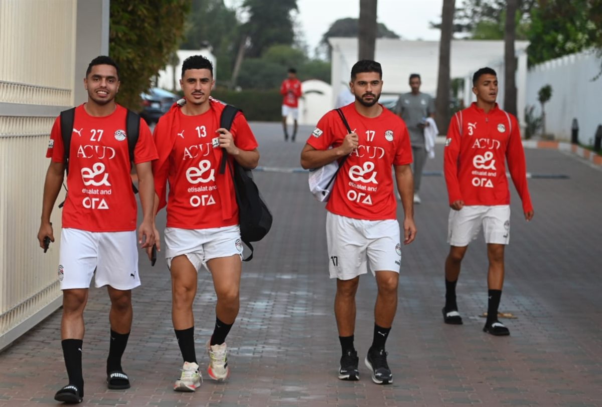 مران منتخب مصر المشارك في كأس العرب خلال معسكر المغرب