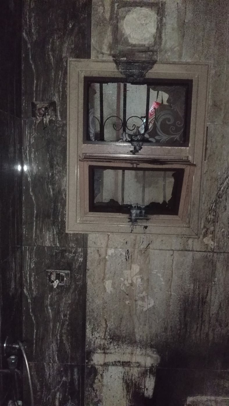 حريق منزل مدير ادارة بورفؤاد التعليمية 