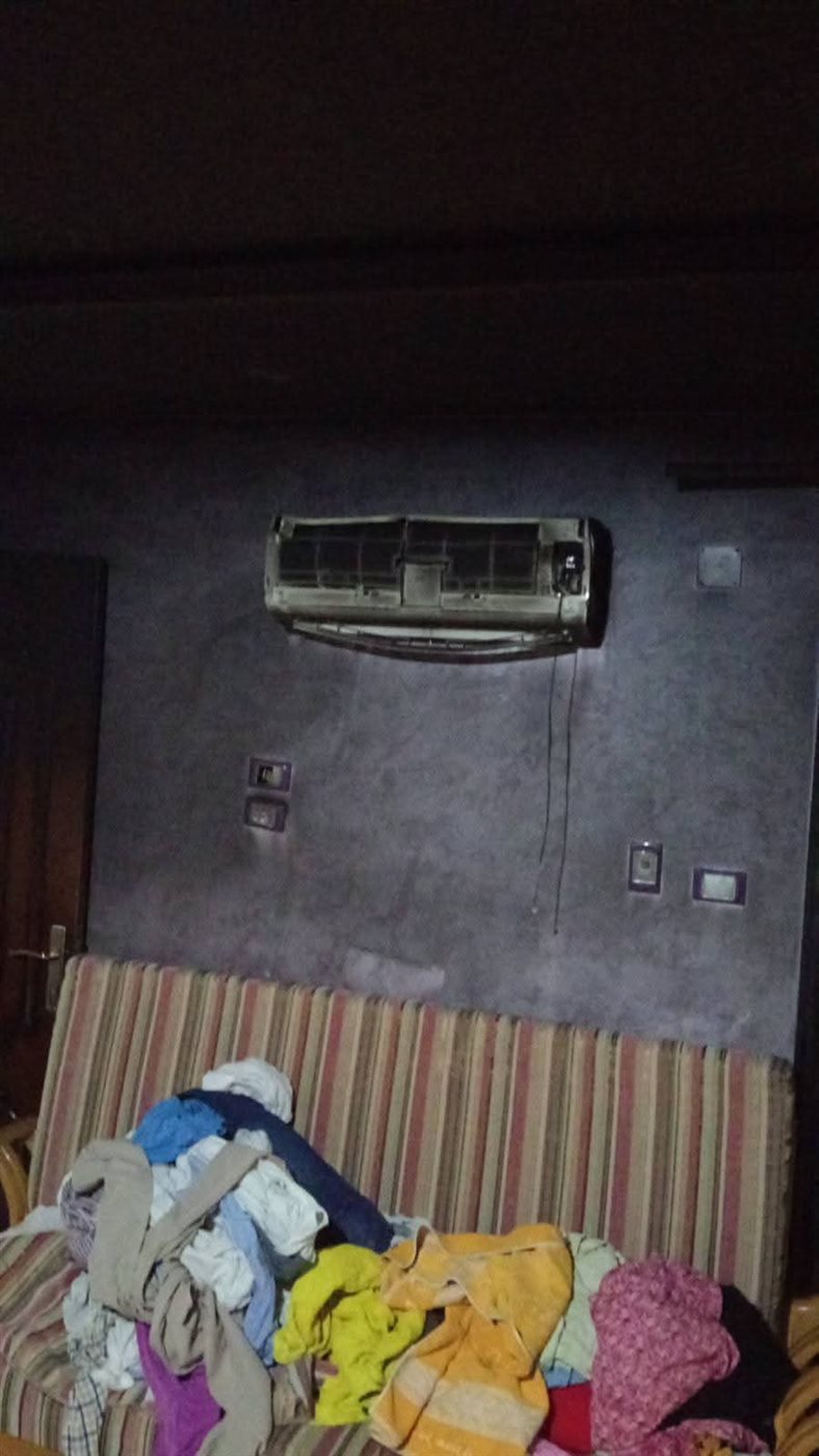 حريق منزل مدير ادارة بورفؤاد التعليمية 