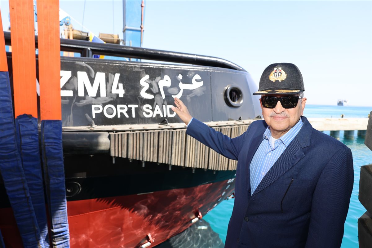 تدشين القاطرتين الجديدتين بمصنع مصر لبناء القاطرات