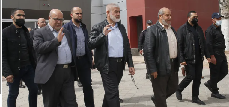 وفد حماس في شرم الشيخ