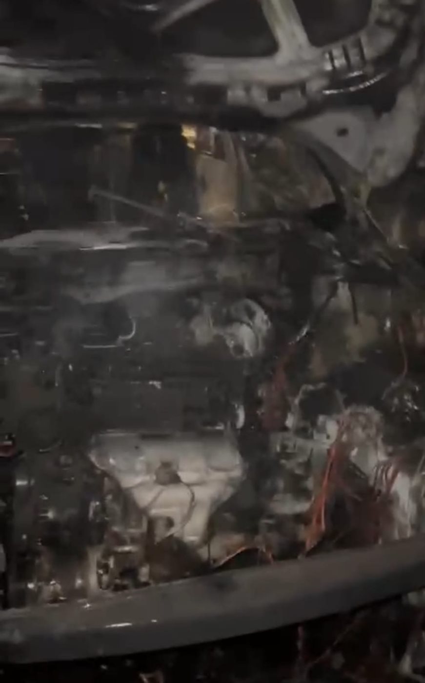 اثار الحريق