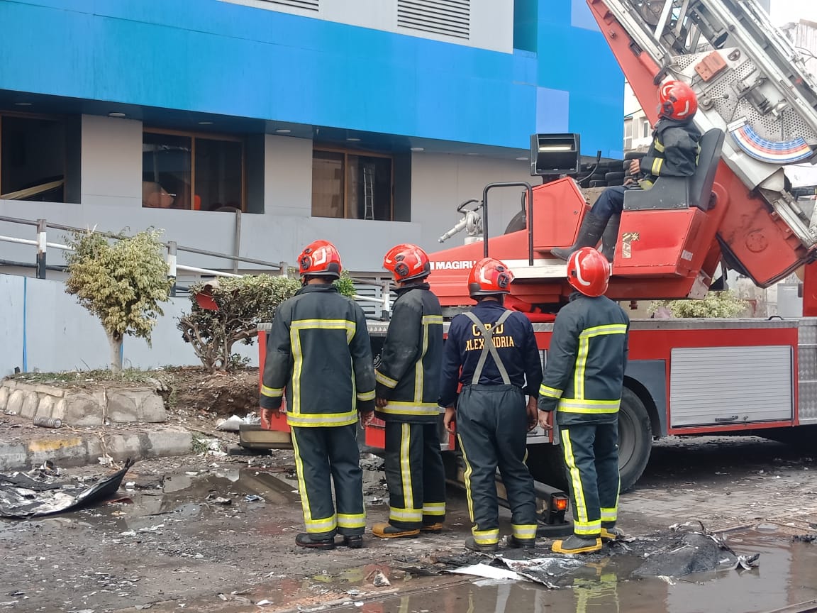 السيطرة على حريق مستشفى راقودة