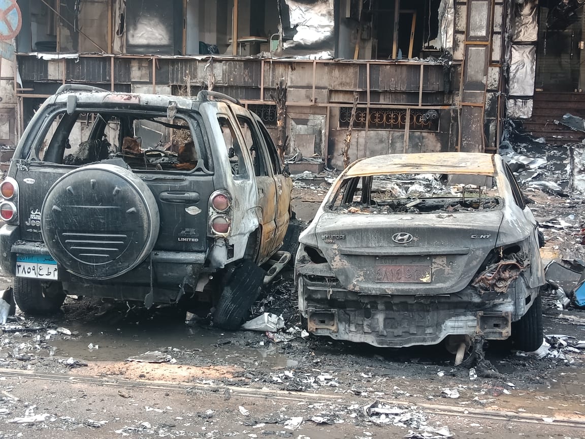 حريق مستشفى راقودة