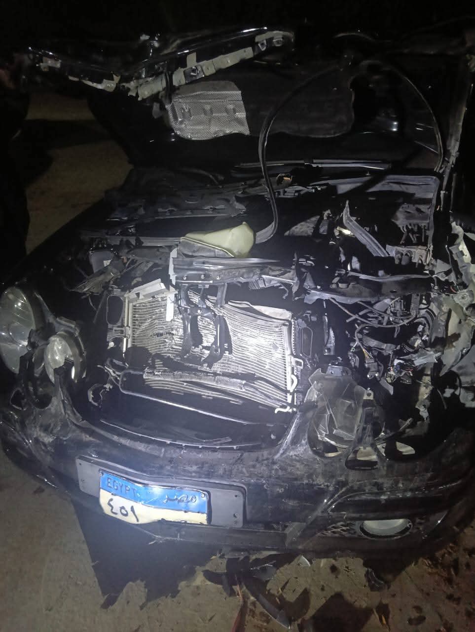 جانب من الحادث 