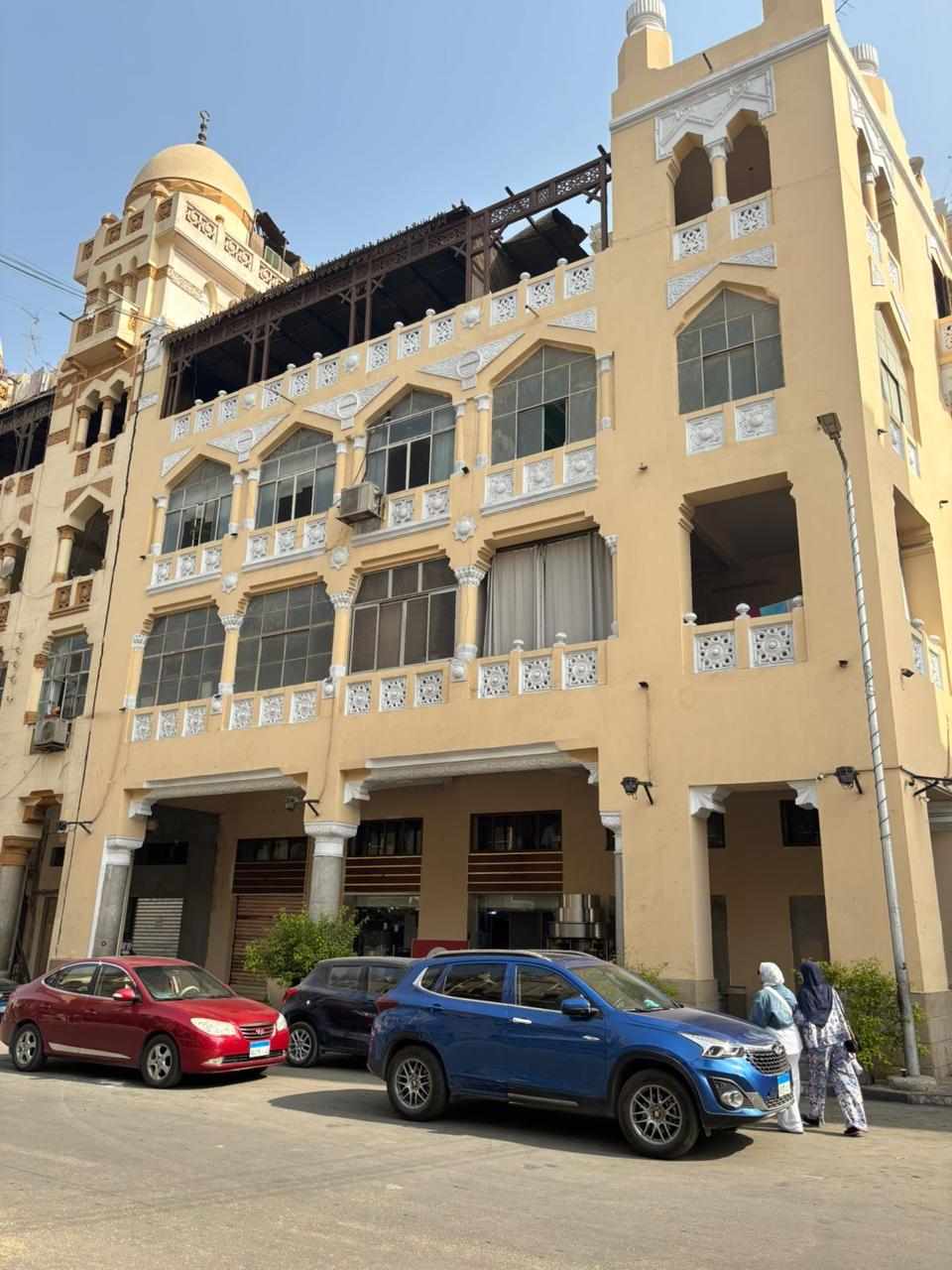 أعمال تطوير شارع إبراهيم بالكوربة