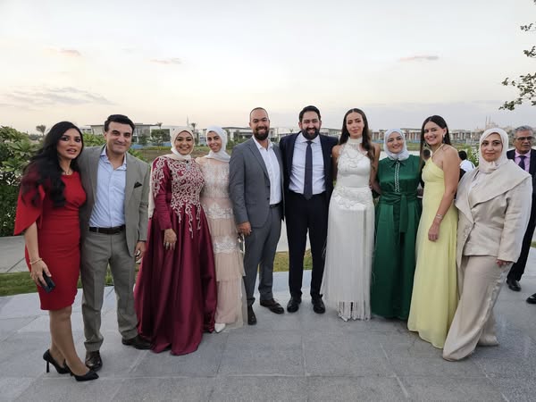 صور عقد قران نجل الإعلامي خيري رمضان