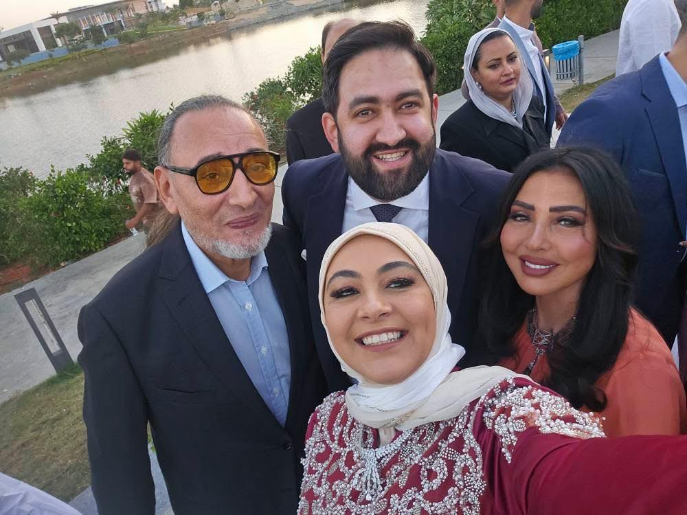 صور عقد قران نجل الإعلامي خيري رمضان