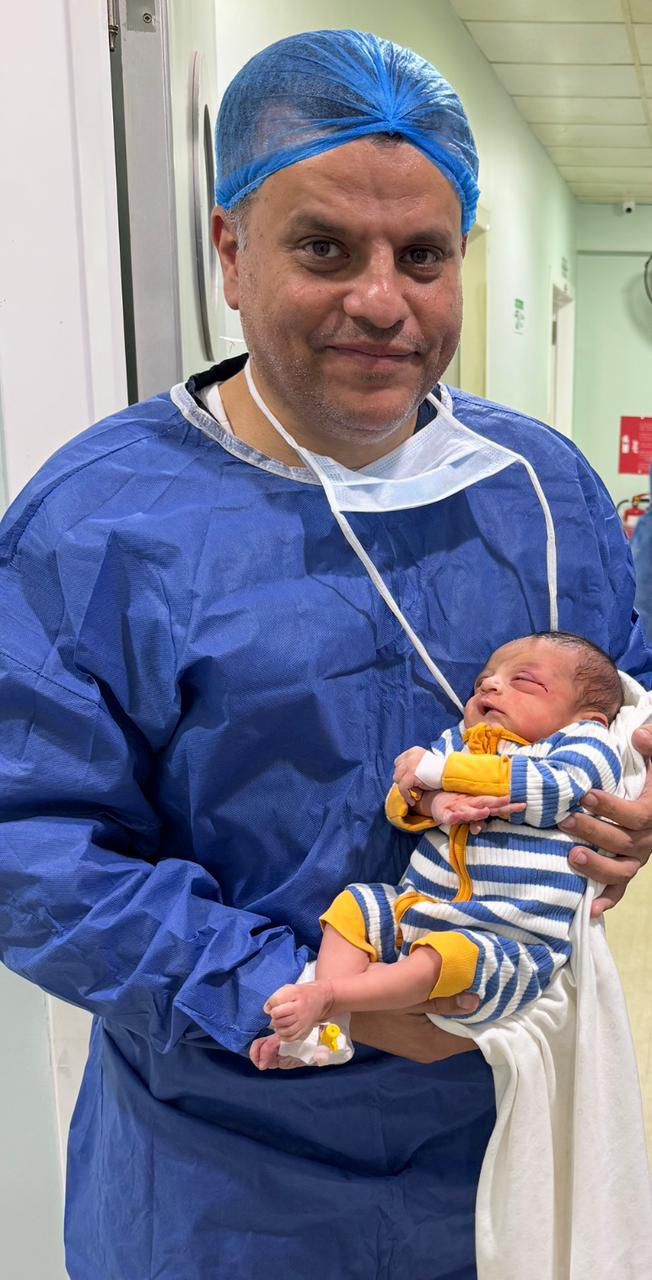 إنقاذ بصر رضيع حديث الولادة يعاني ورم خلف العين