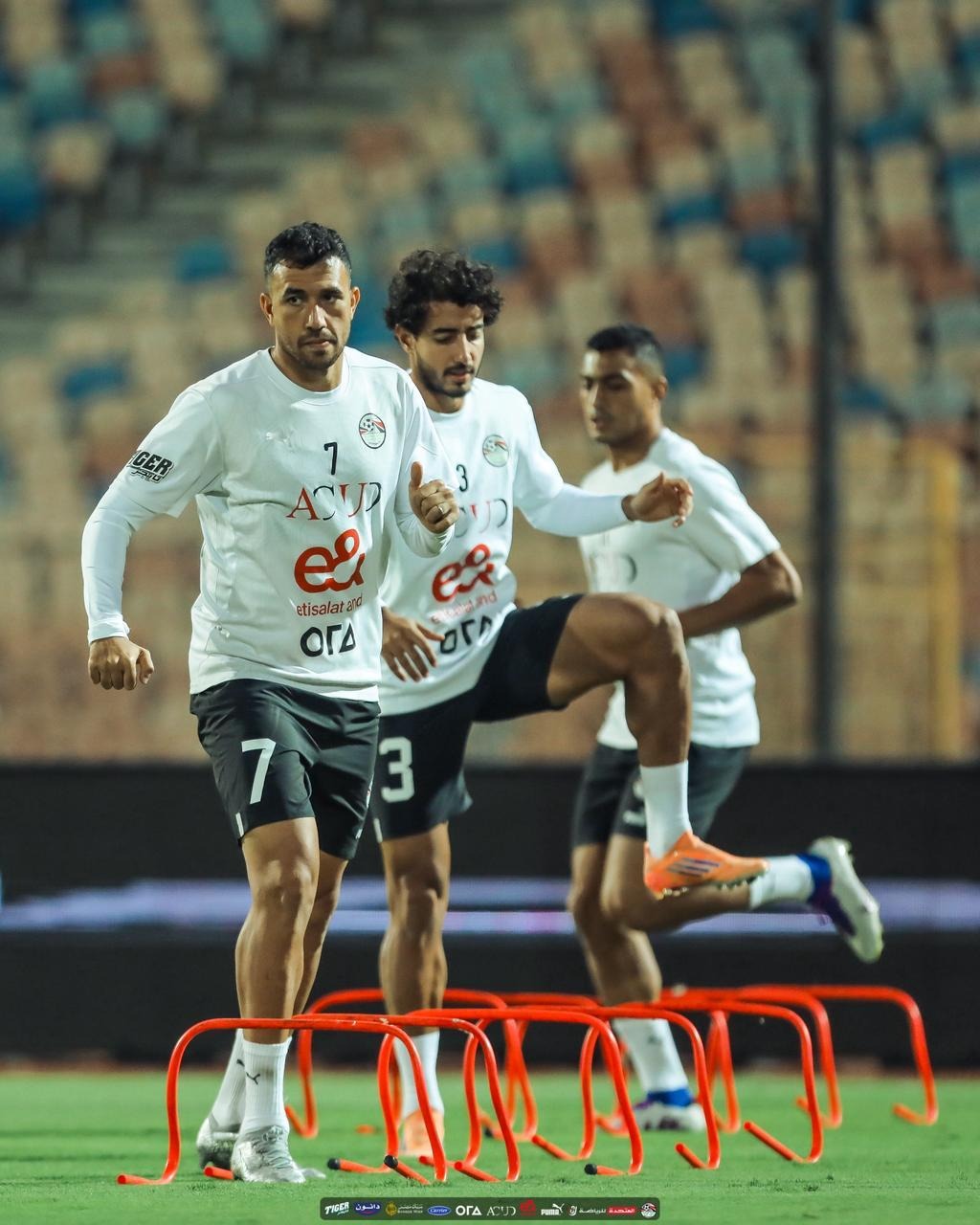 <strong>منتخب مصر يخوض تدريبه باستاد القاهرة استعدادا لمواجهة غينيا بيساو</strong>