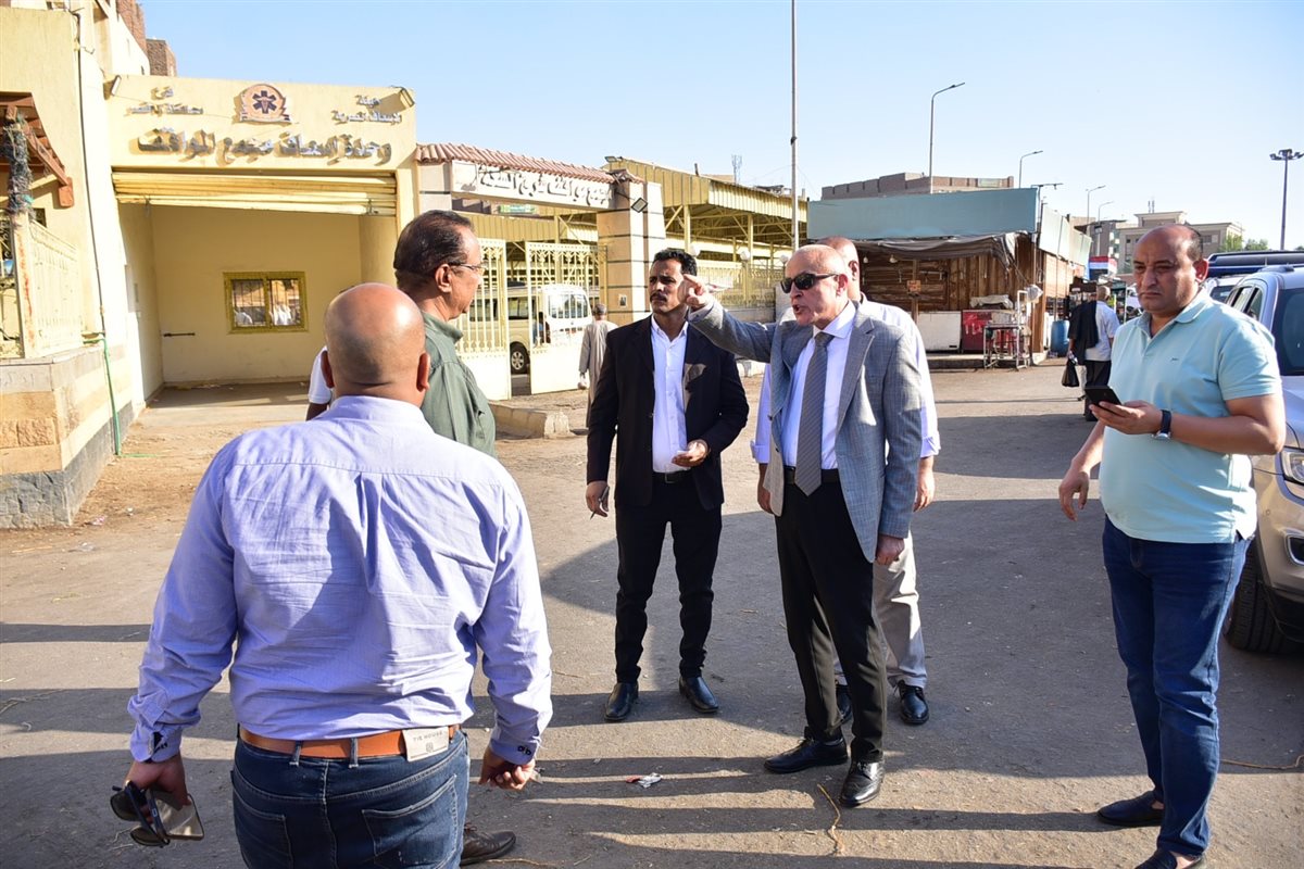 جولة محافظ الأقصر اليوم 