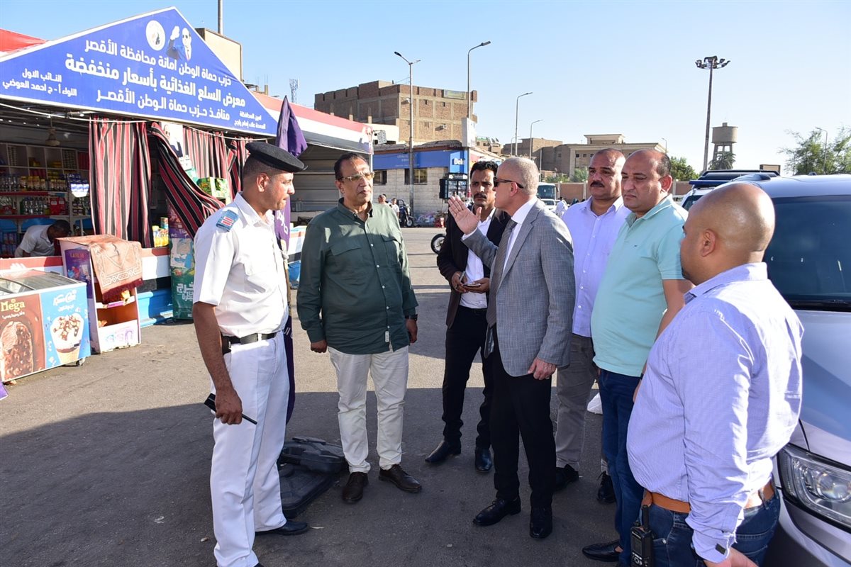 جولة محافظ الأقصر اليوم 