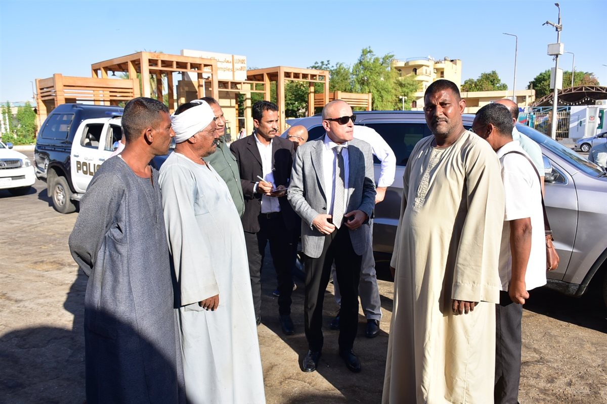 جولة محافظ الأقصر اليوم 