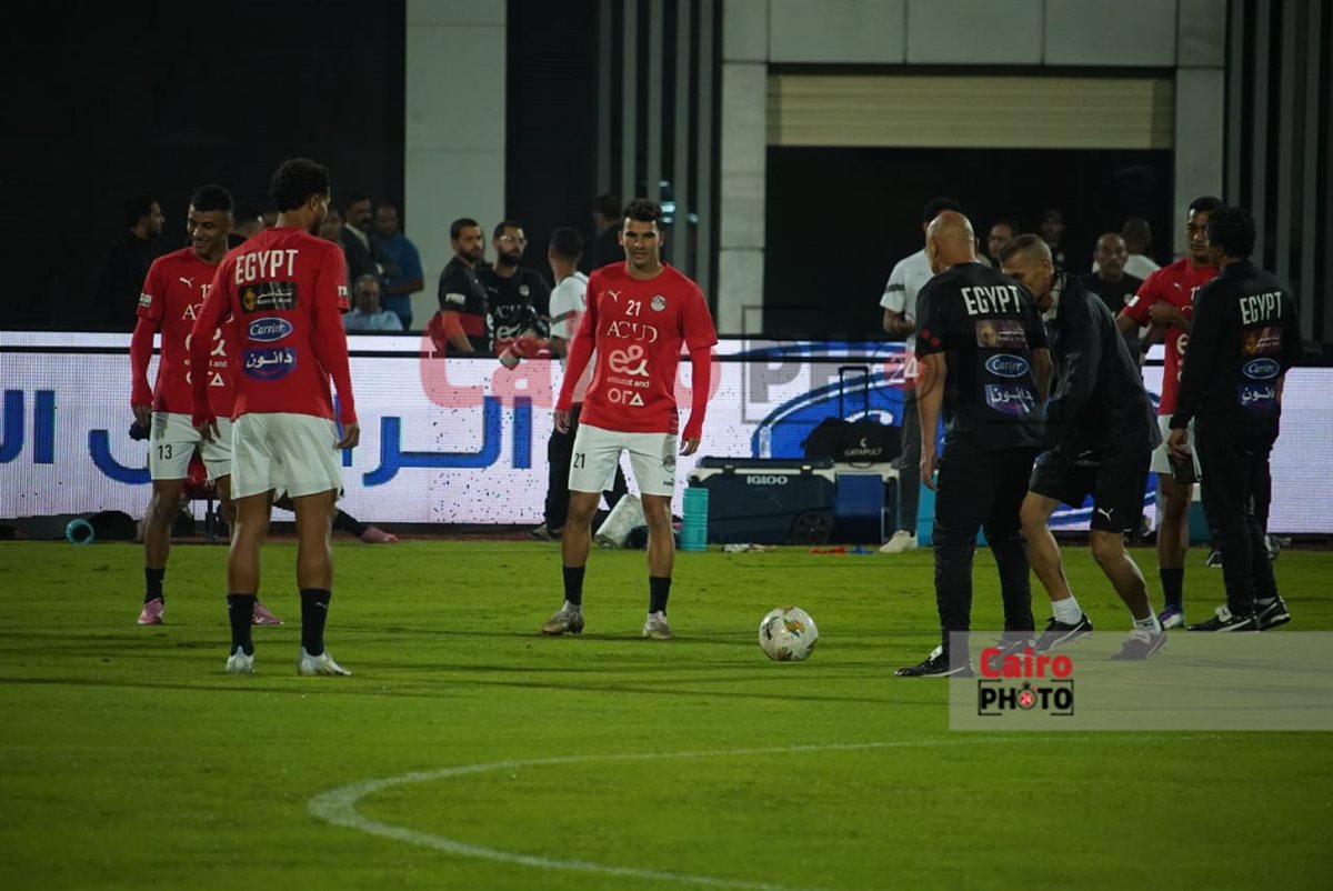 <strong>صور مران منتخب مصر </strong>