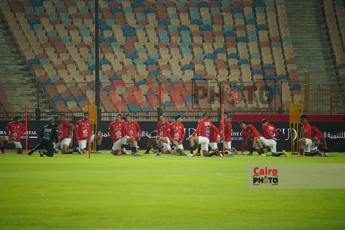 <strong>صور مران منتخب مصر </strong>