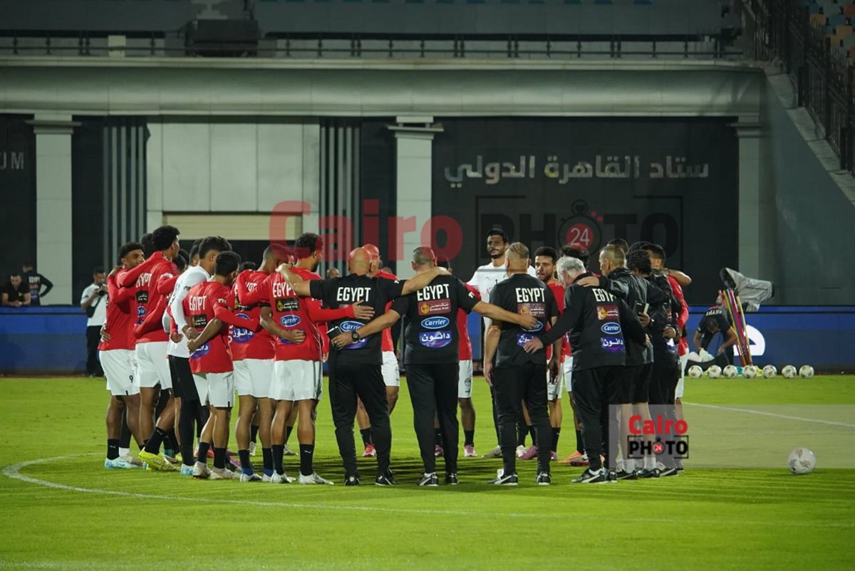 <strong>صور مران منتخب مصر </strong>