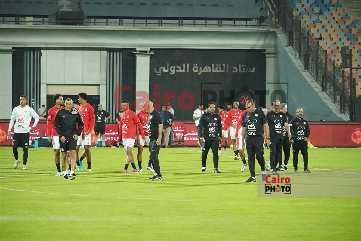 <strong>صور مران منتخب مصر </strong>