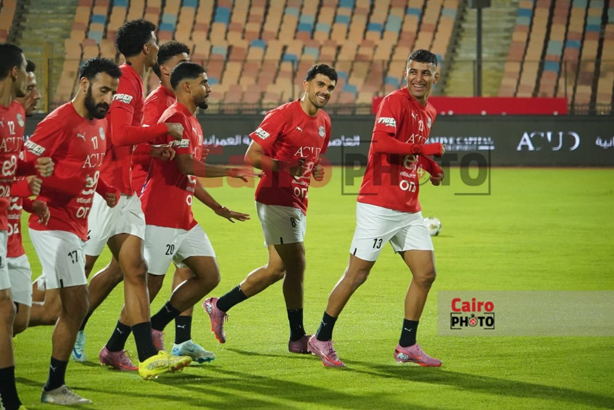 <strong>صور مران منتخب مصر </strong>