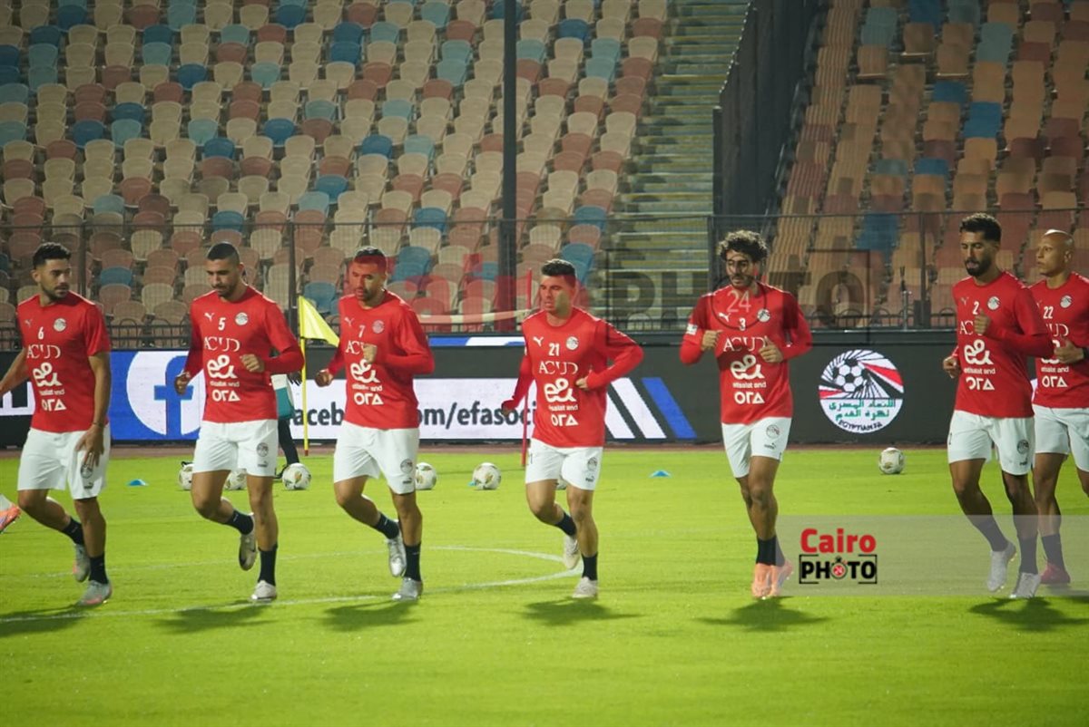 <strong>صور مران منتخب مصر </strong>