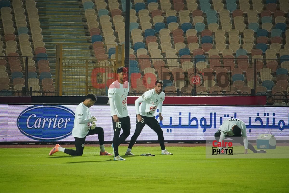 <strong>صور مران منتخب مصر </strong>