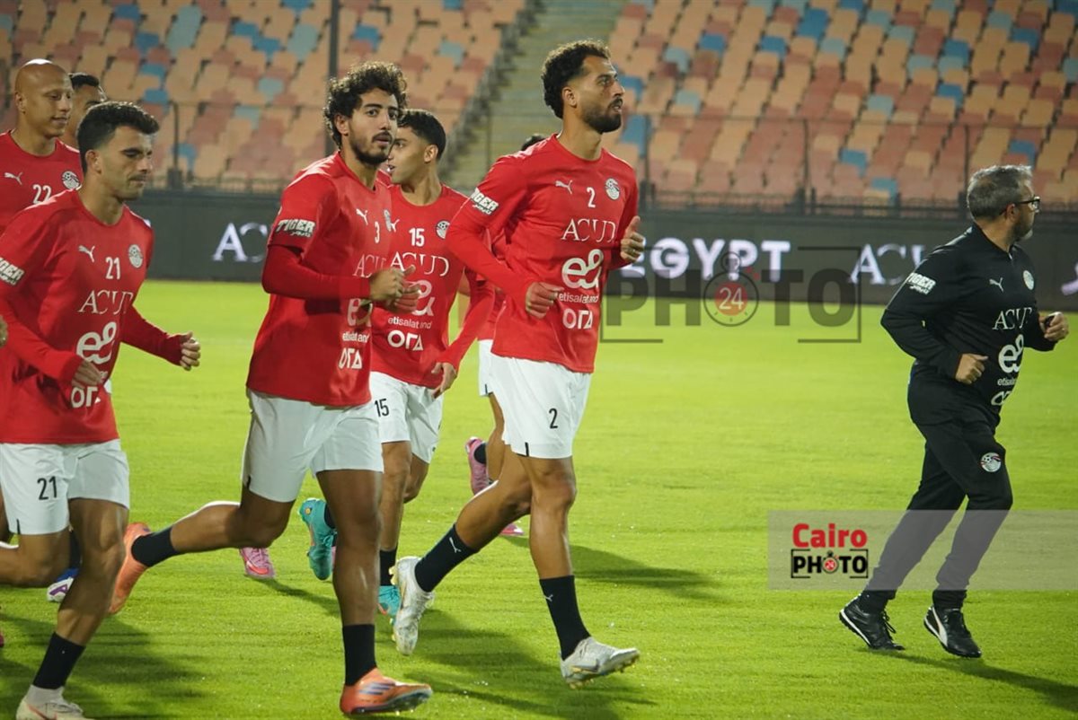 <strong>صور مران منتخب مصر </strong>