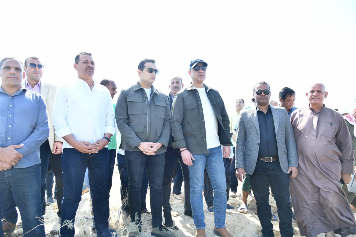 محافظ الفيوم خلال افتتاح موسم الصيد ببحيرة قارون