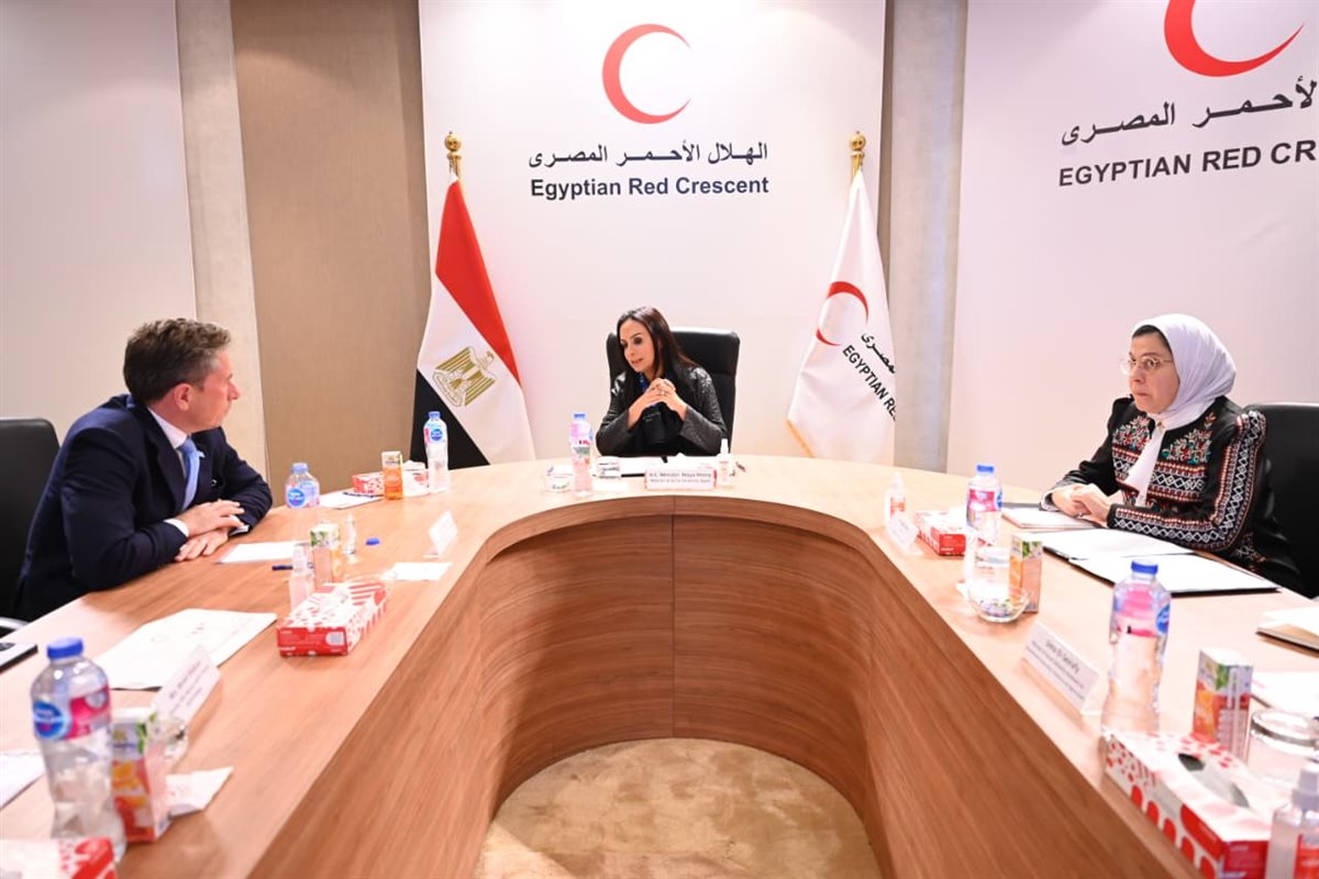  الدكتورة مايا مرسي وزيرة التضامن الاجتماعي