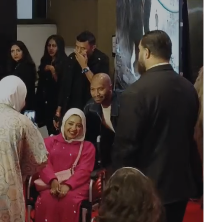 شيكابالا أبزر حضور العرض الخاص لفيلم أوسكار بطولة أحمد صلاح حسني وهنادي مهنا