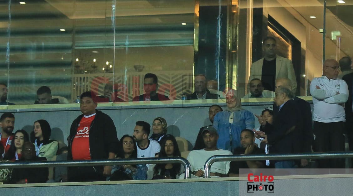 <strong>ييس توروب في مدرجات ستاد القاهرة </strong>