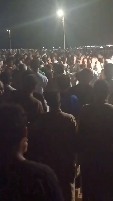 جانب من الجنازة