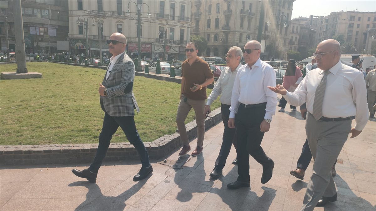 جانب من جولة المحافظ بميدا رمسيس