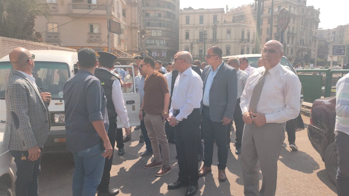 جانب من جولة المحافظ بميدا رمسيس