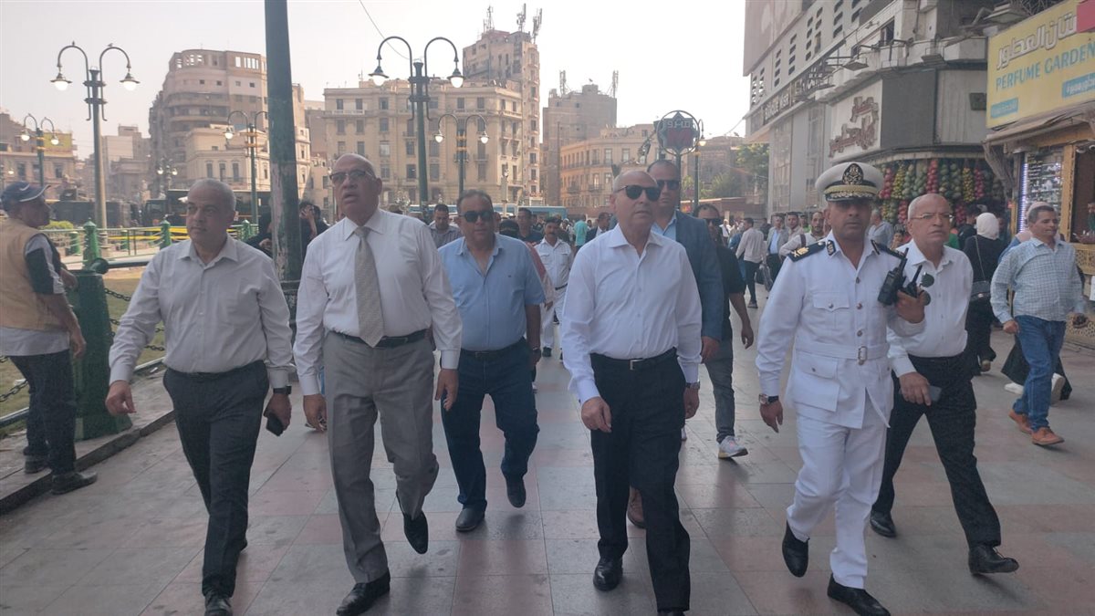 جانب من جولة المحافظ بميدا رمسيس