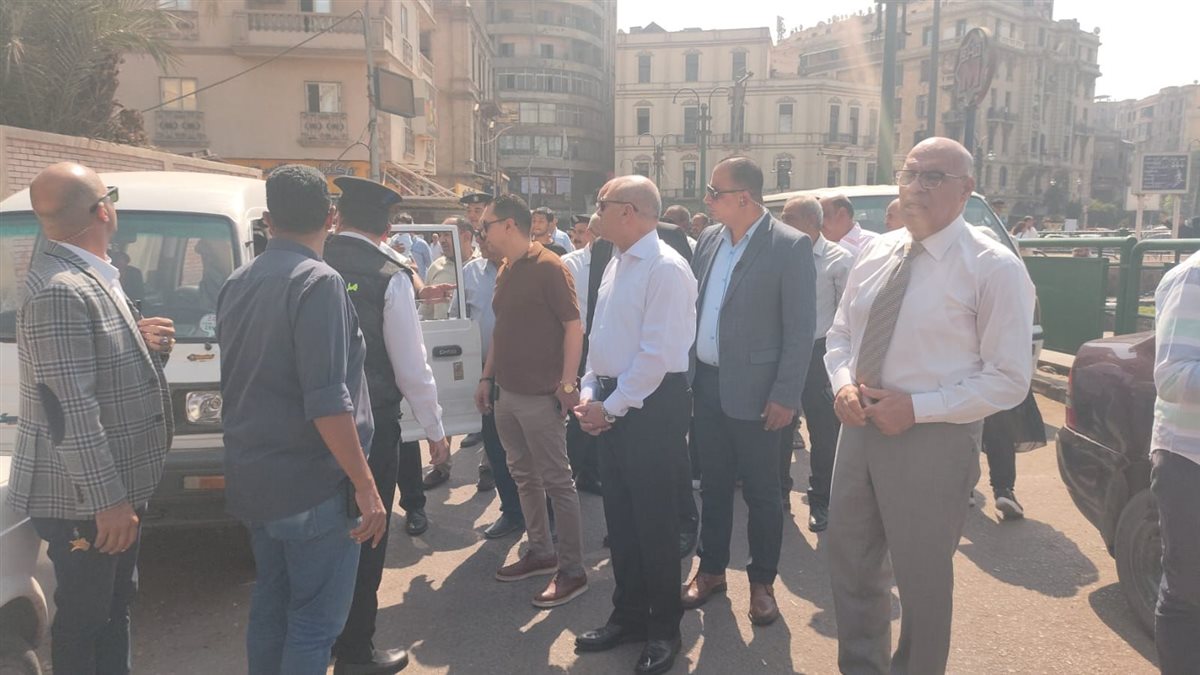 جانب من جولة المحافظ بميدا رمسيس