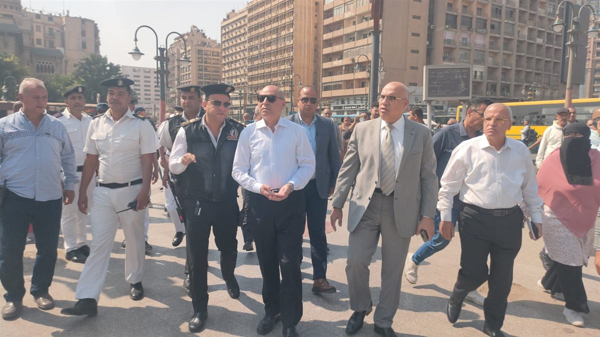 جانب من جولة المحافظ بميدا رمسيس