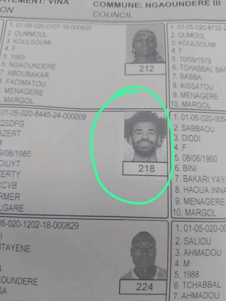 ظهور محمد صلاح كناخب كاميروني عبر منصة Elecam&nbsp;