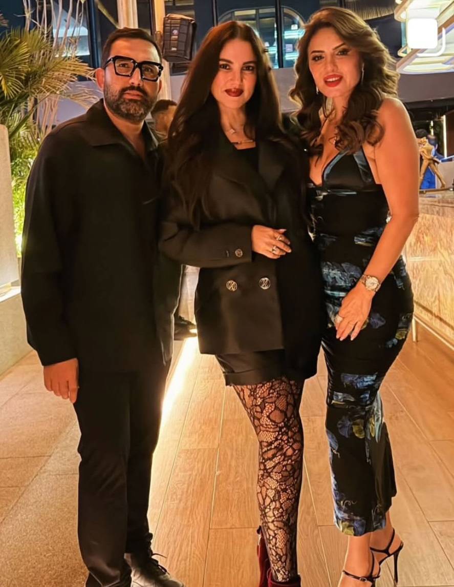 لقطات من احتفال نجلاء بدر بعيد ميلادها بحضور باقة من نجوم الفن وأصدقائها