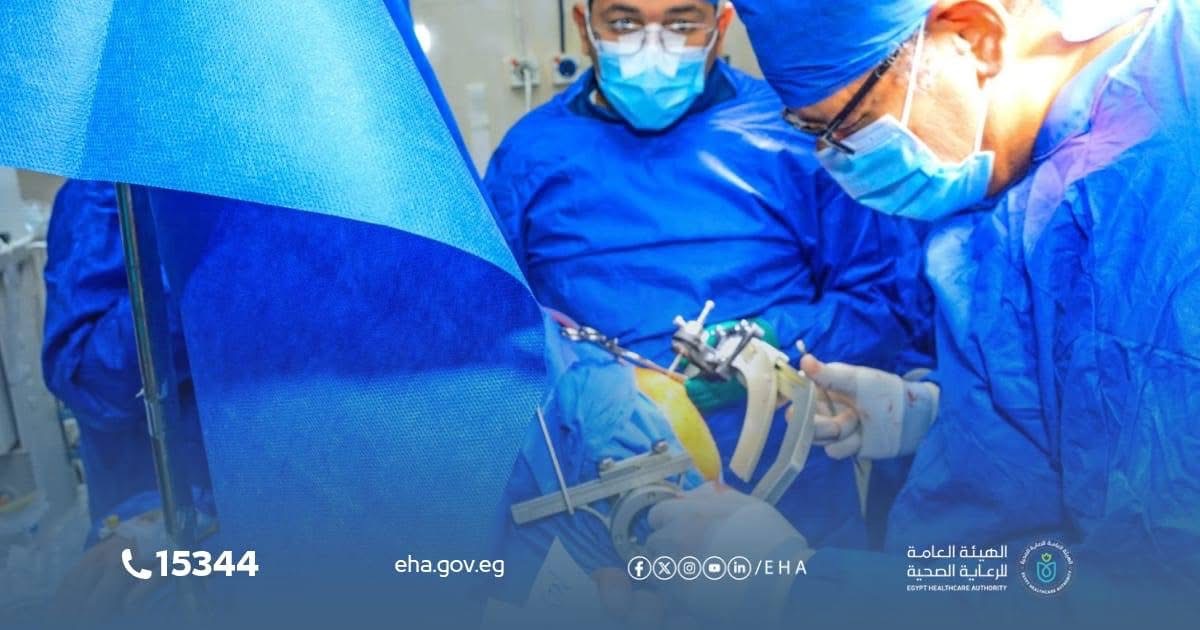 إنقاذ مريض من الشلل الرعاش بالأقصر