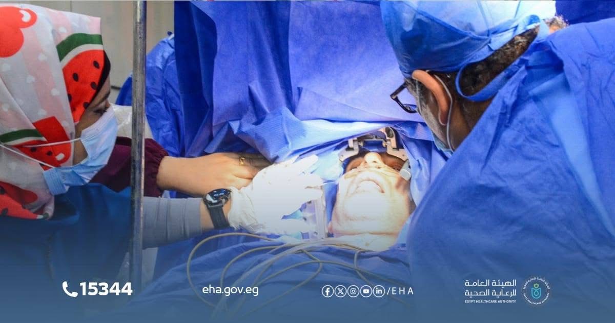 إنقاذ مريض من الشلل الرعاش بالأقصر