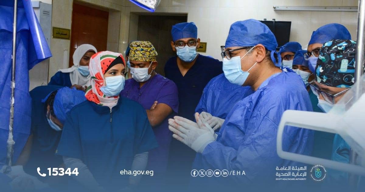 إنقاذ مريض من الشلل الرعاش بالأقصر