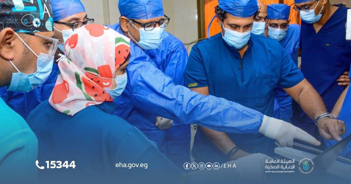 إنقاذ مريض من الشلل الرعاش بالأقصر